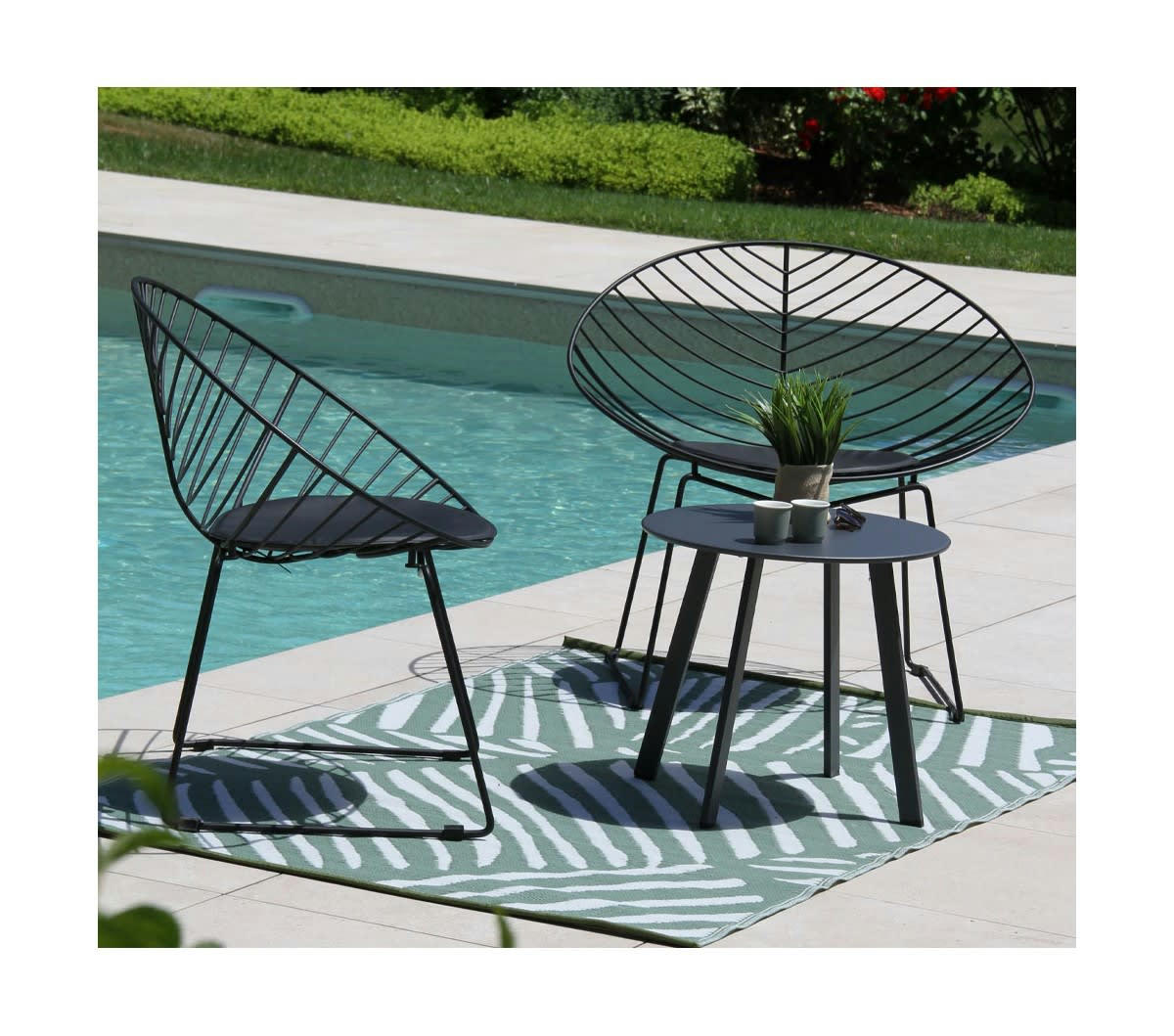 - BILBAO - Salon détente - 2 places - Noir