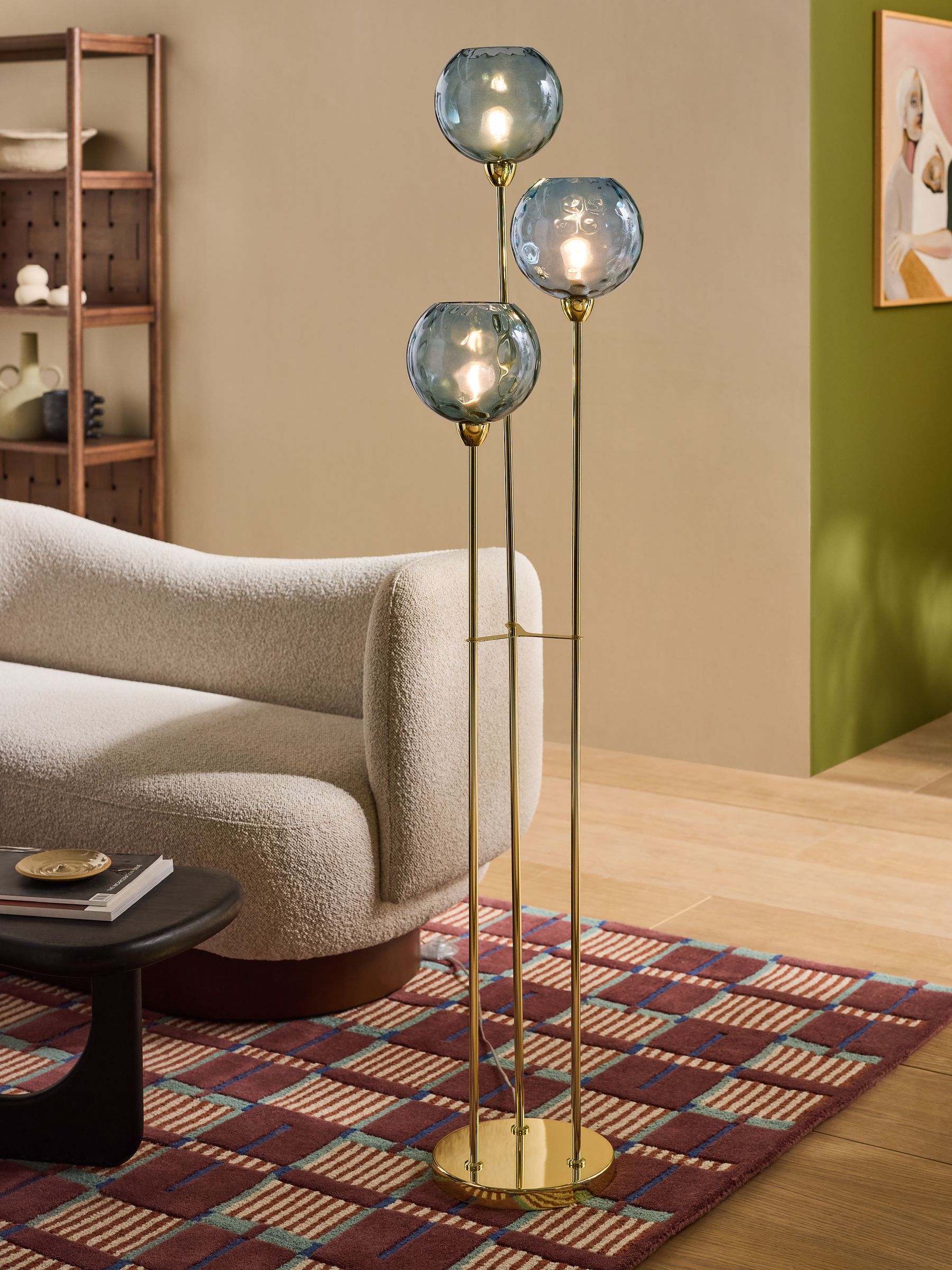 Blue Ilaria Floor Lamp