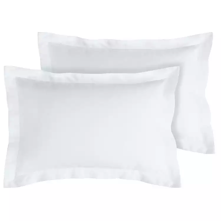 Habitat Cotton Rich 180 TC Oxford Pillowcase Pair - White
