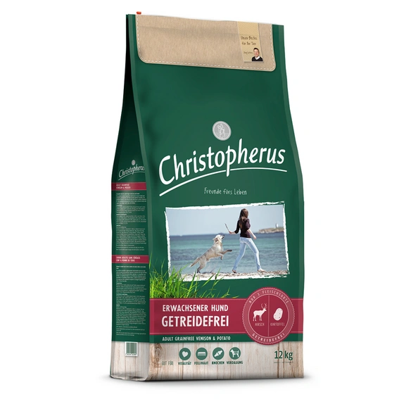 Hundetrockenfutter »Getreidefrei«, 1 Beutel à 12 kg