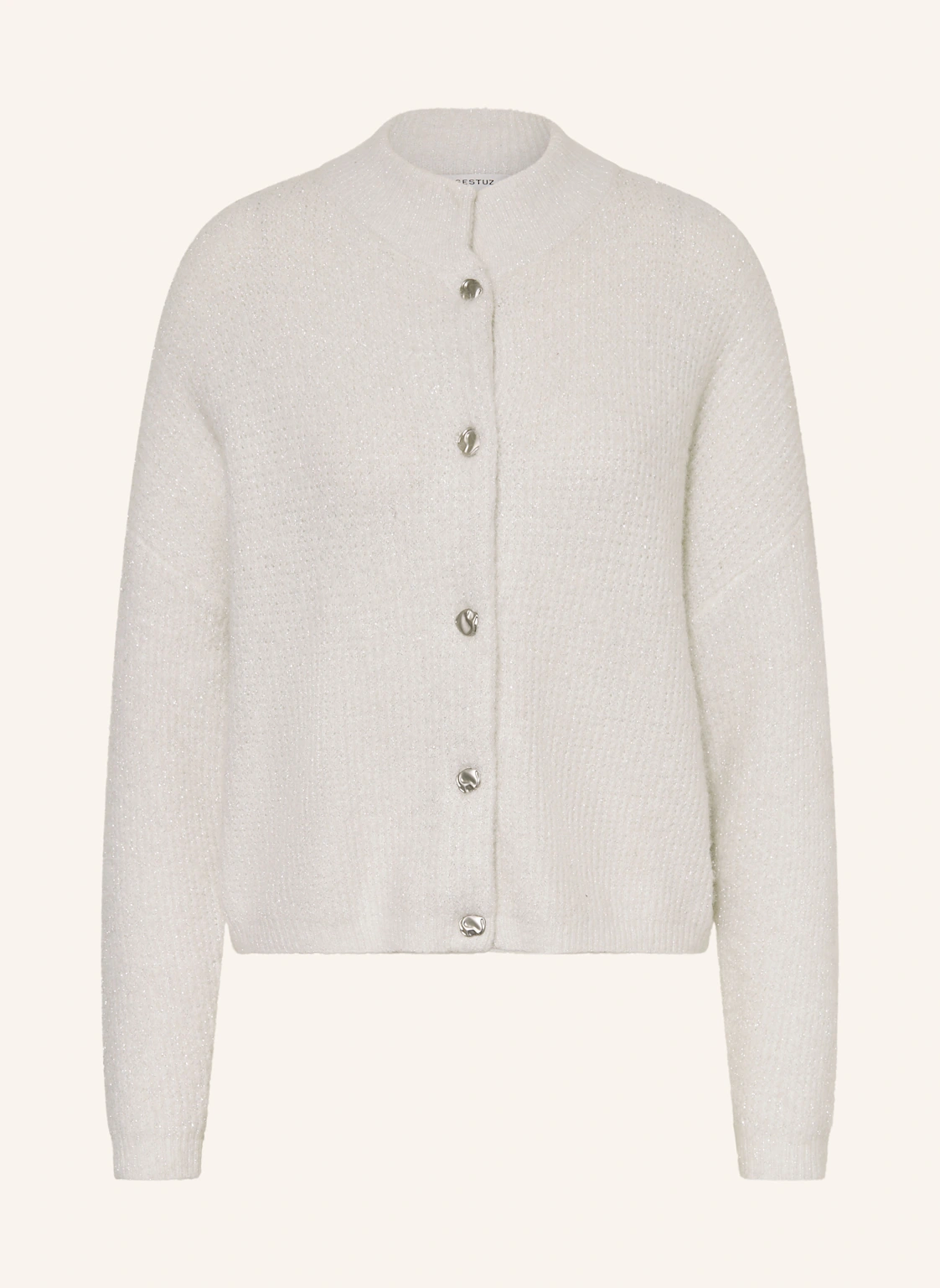 GESTUZ Strickjacke GZALPHA mit Glitzergarn