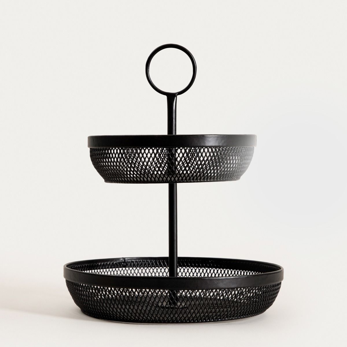 Koszyk GRIDIO dwupiętrowy okrągły 31x26 cm