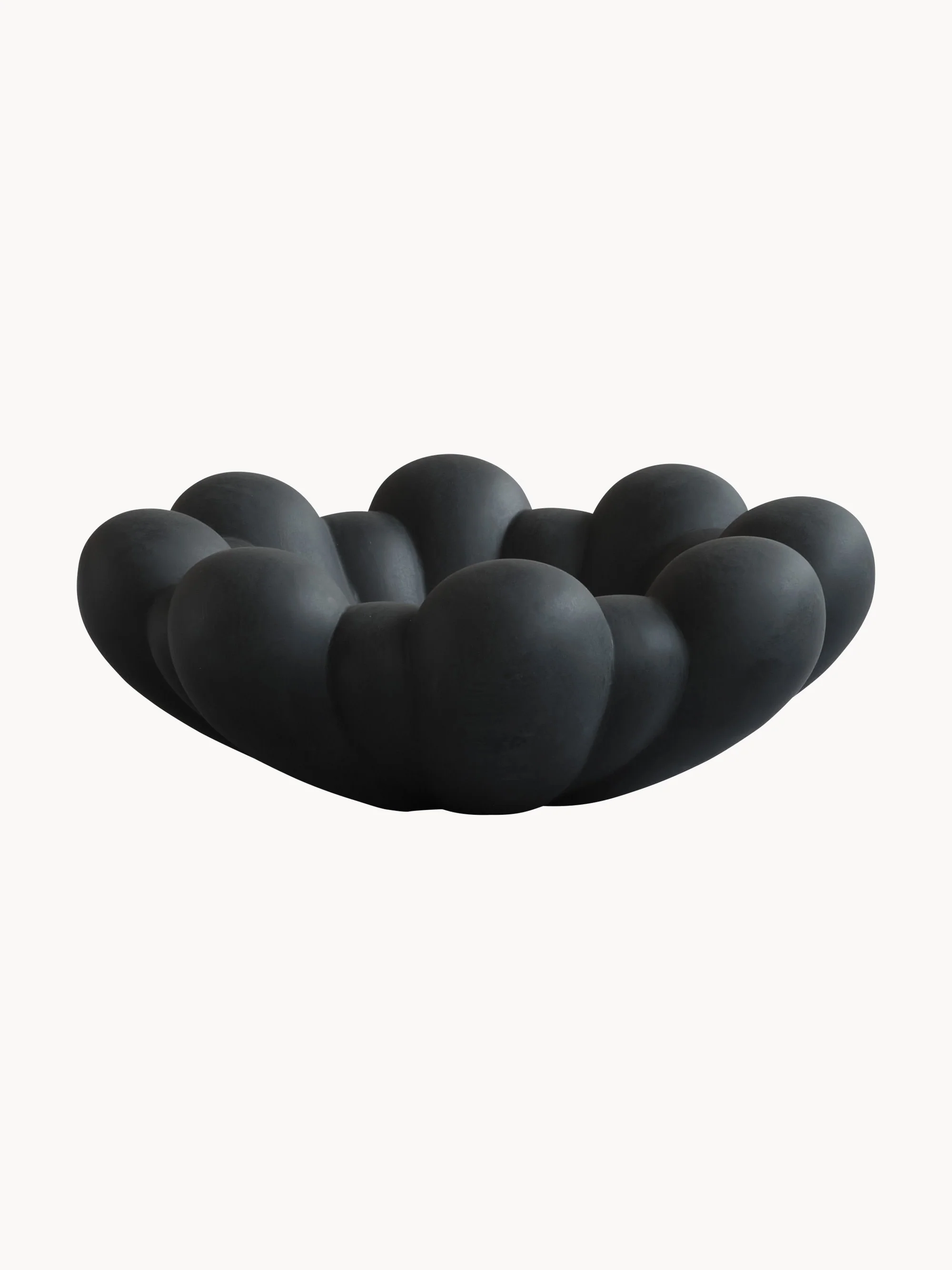 Handgefertigtes Deko-Tablett Bloom, Ø 44 cm