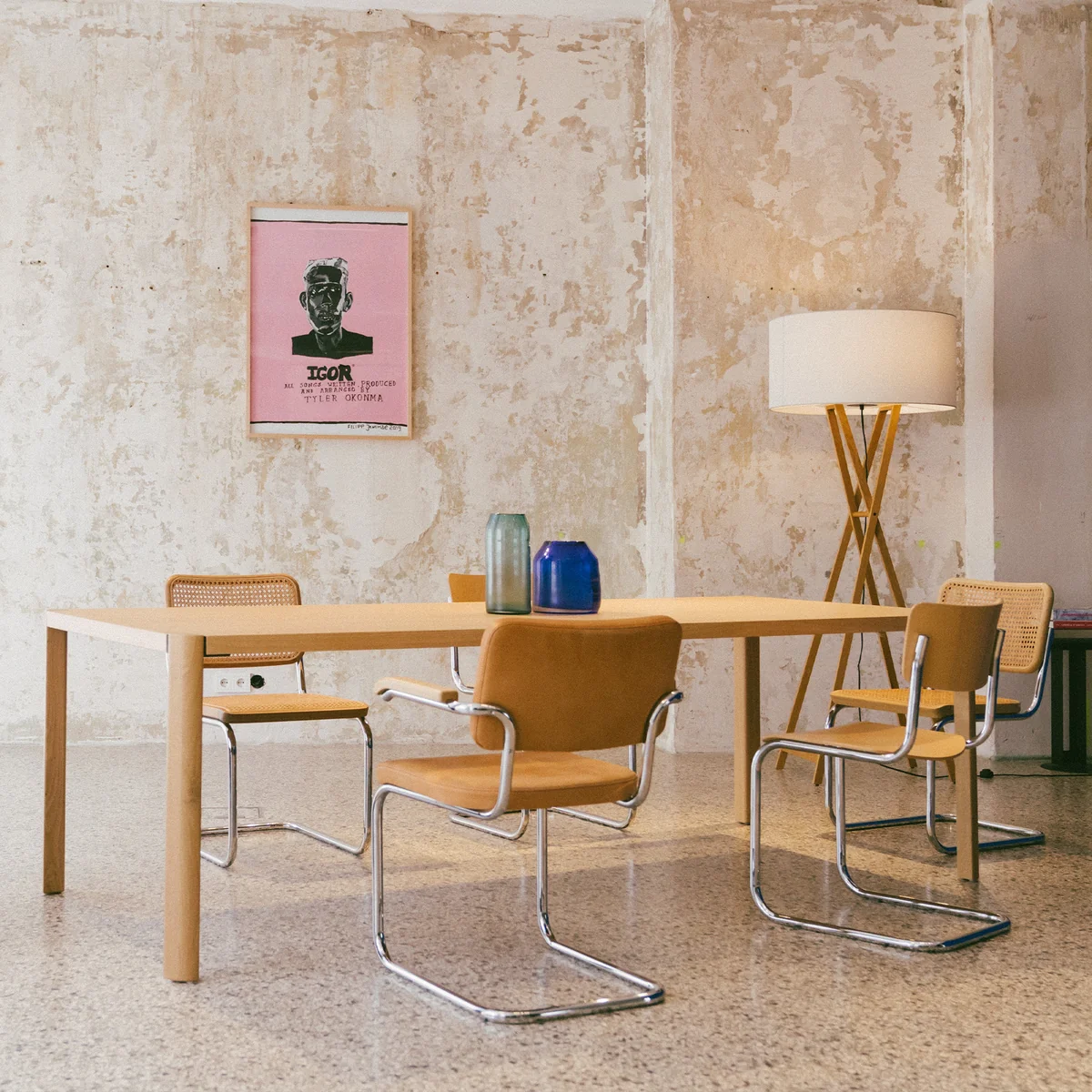 Thonet - Esstisch 1140 200 x 100 cm, Eiche