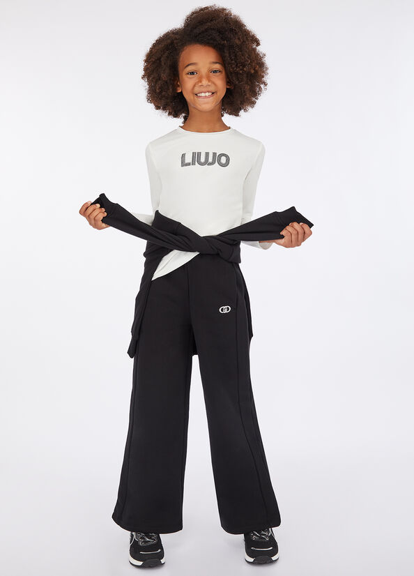 Pantaloni in felpa di cotone