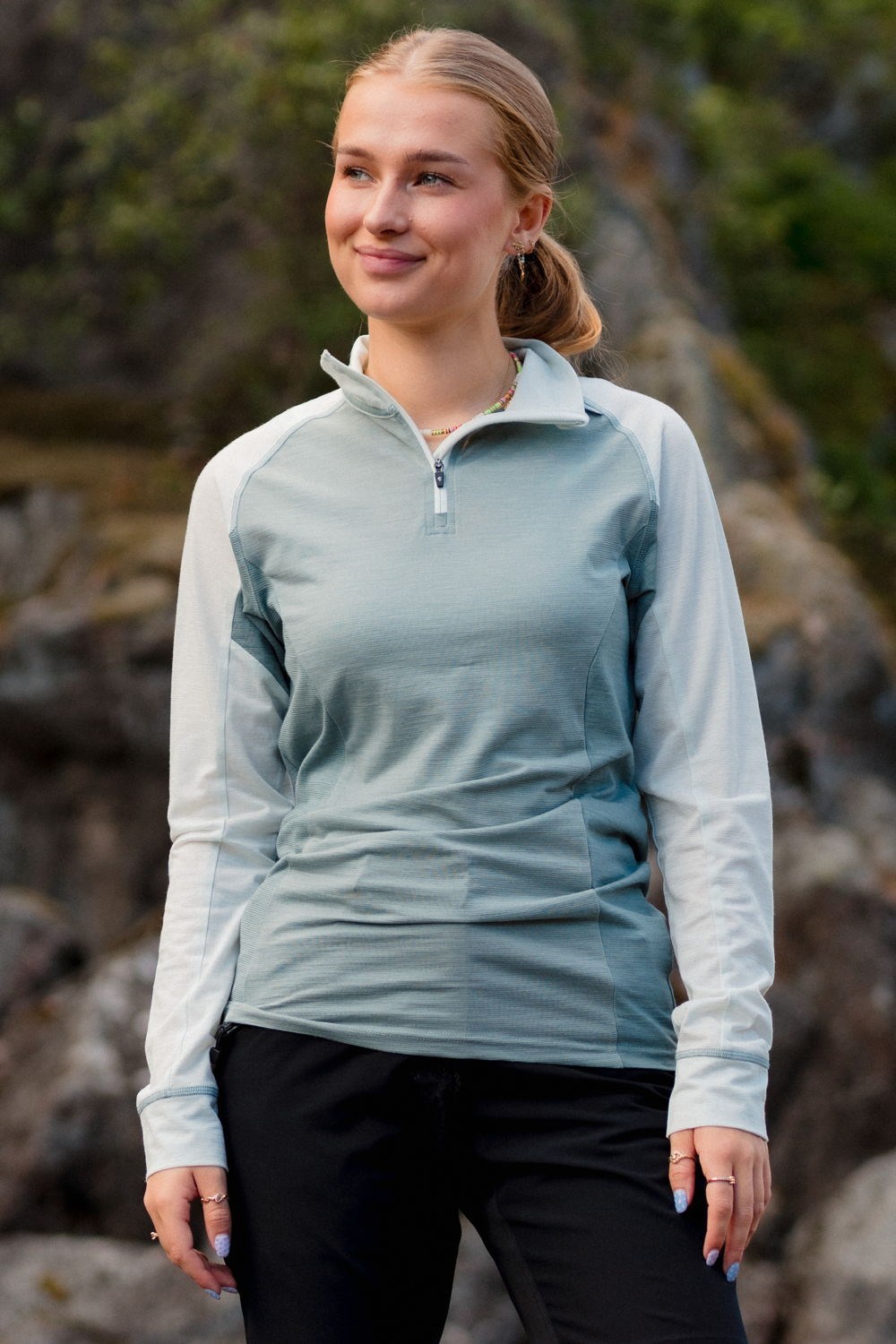 Glitterdal Superwool Half Zip trøye
