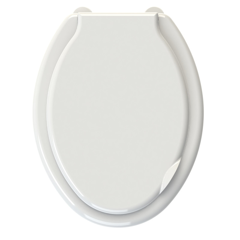 Abattant de toilette Falco en thermoplastique blanc ALLIBERT