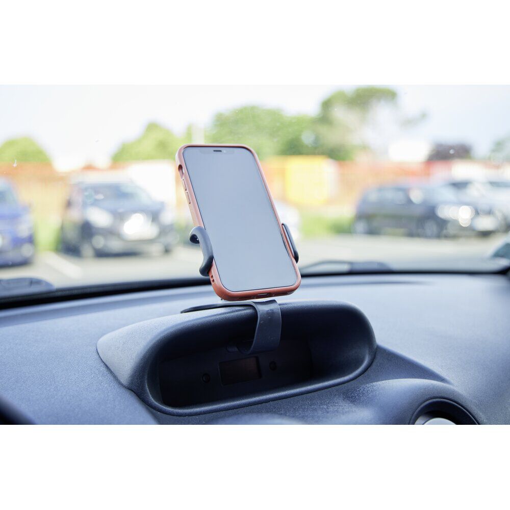 Support de téléphone pour voiture avec rotation 360° noir