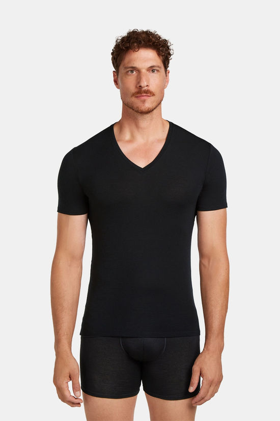 icebreaker Anatomica Short Sleeve V Ondershirt