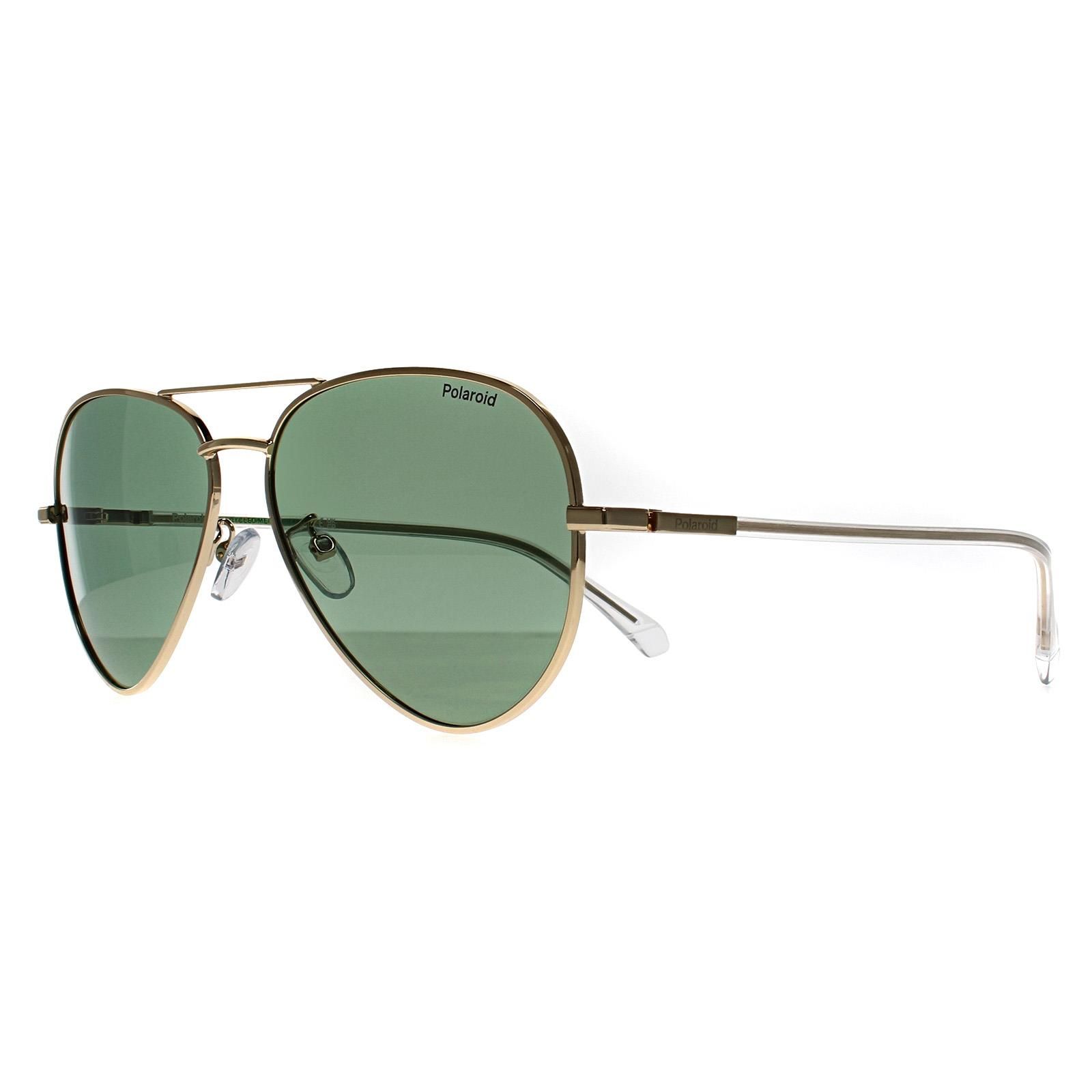 Polaroid Aviator Gold Green Polarized PLD 4186/G/S/X