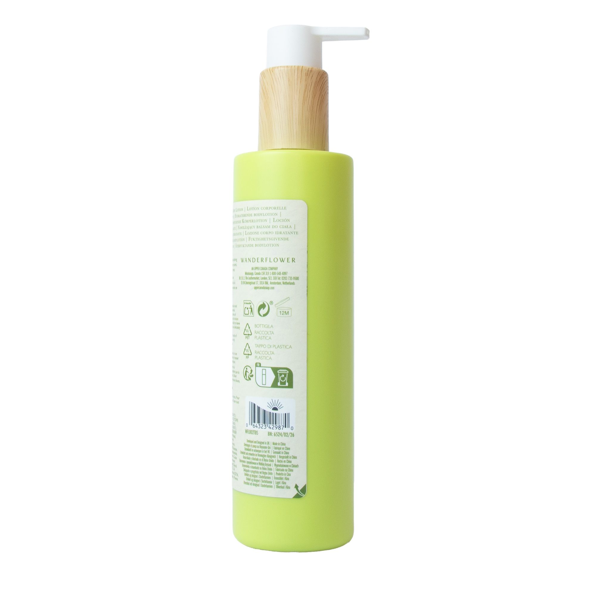 Wanderflower Essence of Thailand Hydrating Body Lotion 240ml