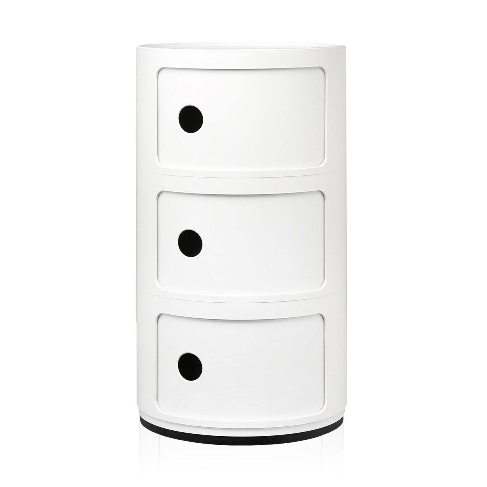 Kartell Componibili Kast Ø 32 cm - 3 Modules - Wit