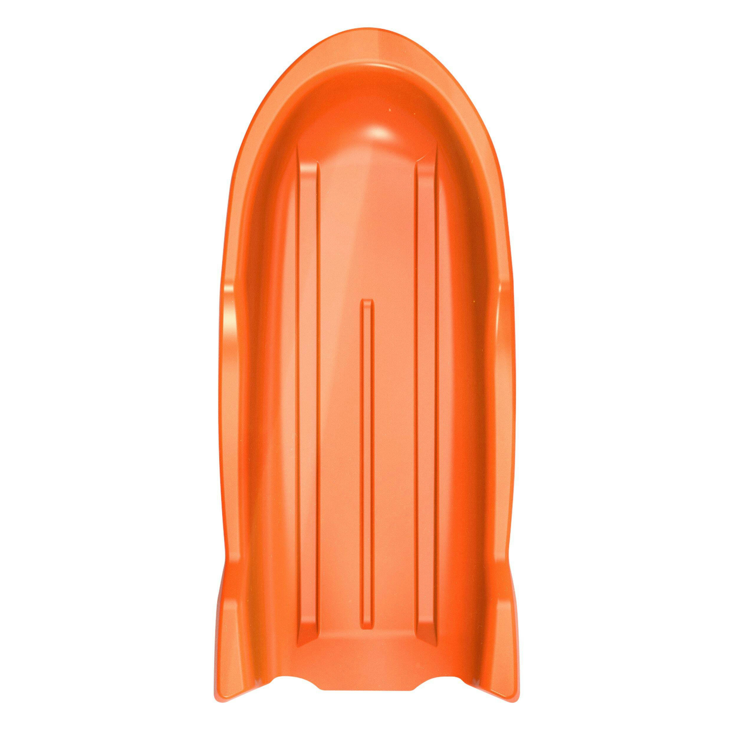 Torpedo Kids' 2-Person Lightweight Plastic Winter Snow Sled/Toboggan