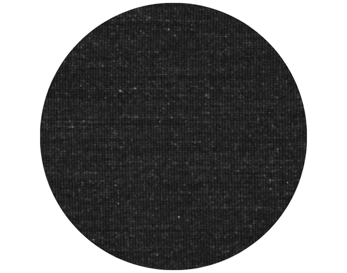 DÉJA Living Vloerkleed Bela - Rond Antraciet Wol - Ø160cm