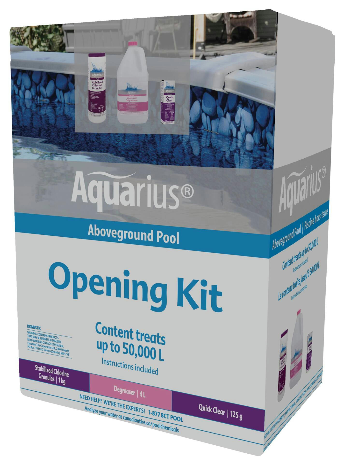 Aquarius Above Ground Pool Opening Kit