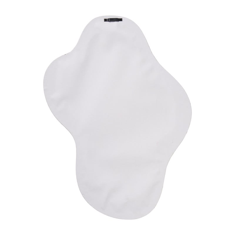 Spiegel gegolfd - bruin - 36x49.5 cm