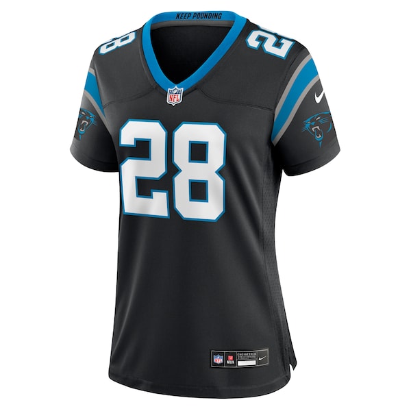 Tarik Cohen Carolina Panthers Nike Women's  Game Jersey -  Black