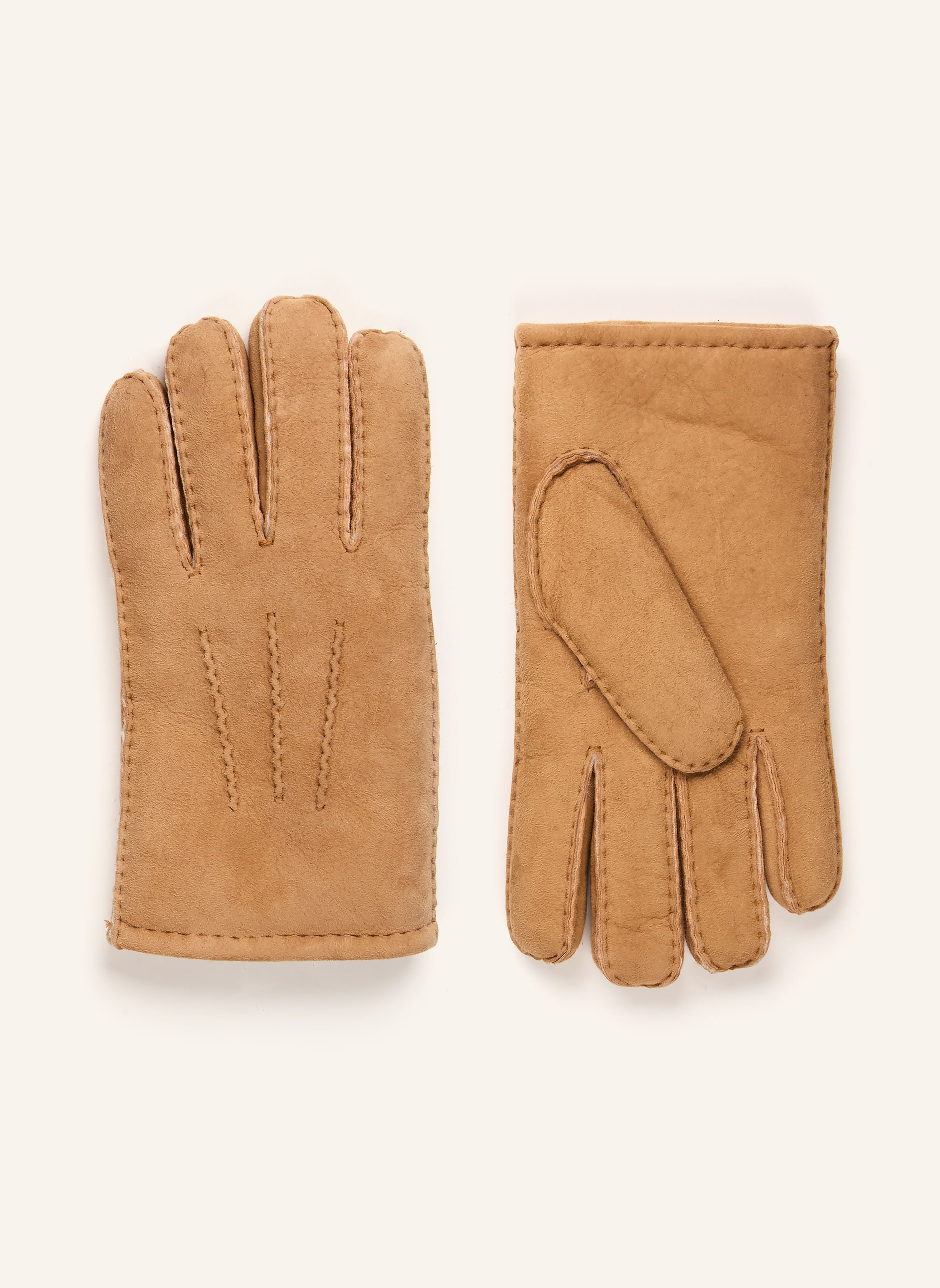 STROKESMAN'S Handschuhe mit Echtfell