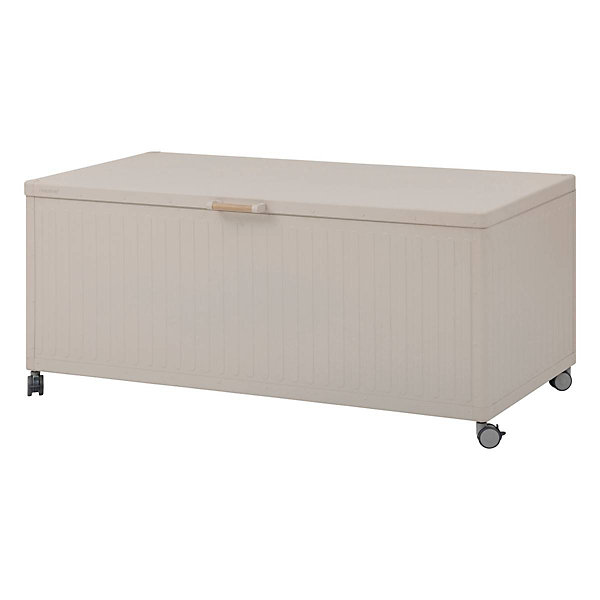 Coffre de rangement Edenio argile L 182,2 x 78 x 89,4cm en aluminium- Hespéride