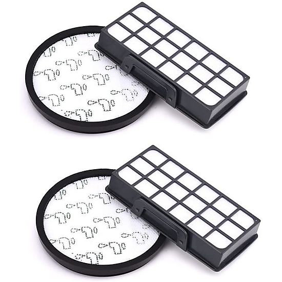 Kit de 4 Filtres compatible pour Rowenta X-Trem Power Cyclonic Aspirateurs, Filtre de Rechange Accessoires ZR006001