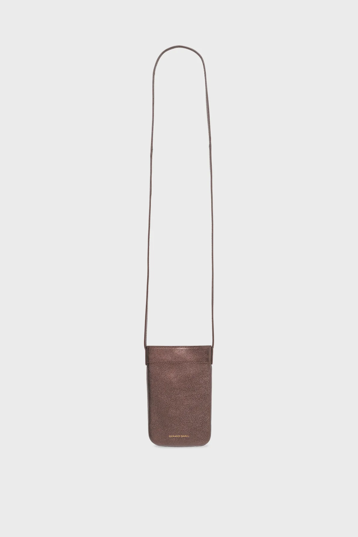 Porte téléphone en cuir métallique - LADYPHONE