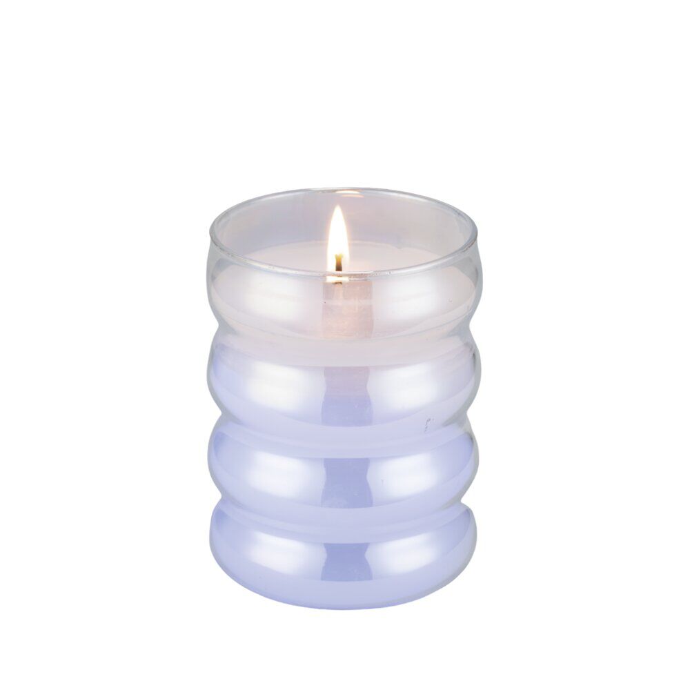 Bougie cire et LED couleurs changeantes 30H