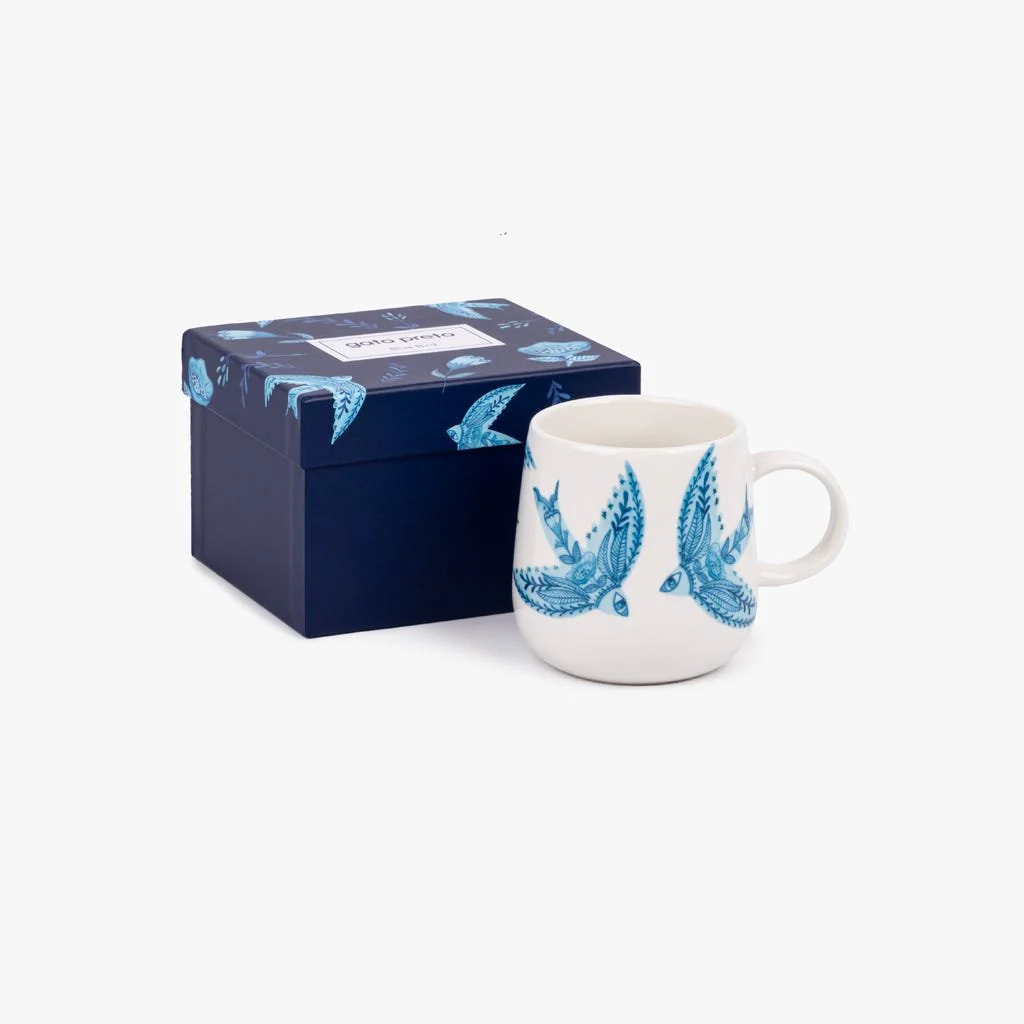 Caneca Bird BLUE BIRD