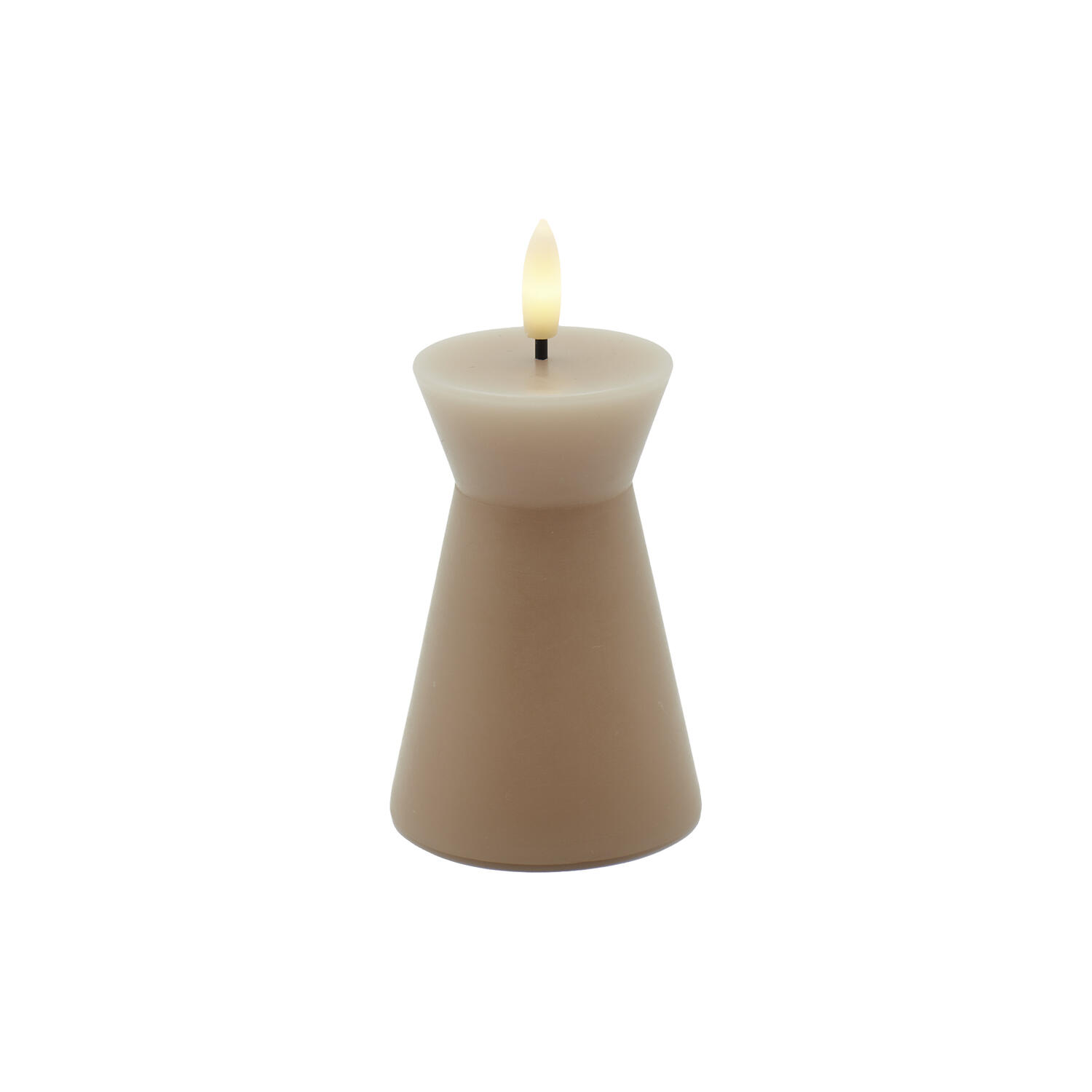Sille Kegle LED lys, light caramel