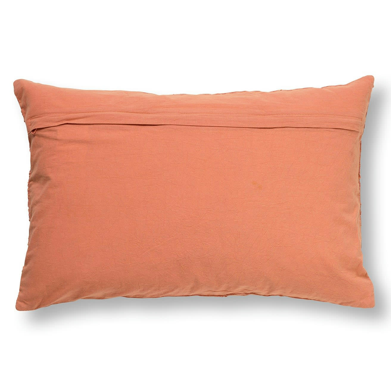 EVY - Housse de coussin rose en coton-40x60 cm avec motif fleuri