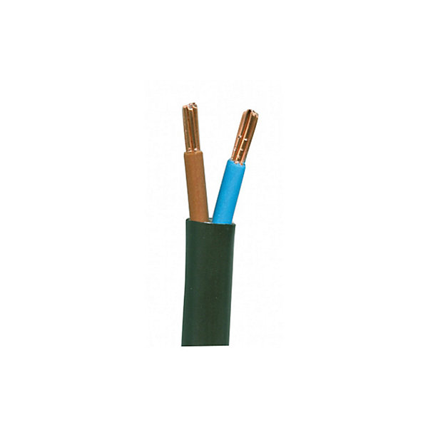 Câble rigide U-1000 R2V 3G2,5mm² 50m noir - FILS &CÂBLES - PA0038C598CB