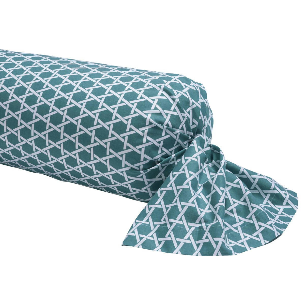 ANGELE - Taie de traversin en lyocell vert 85x185