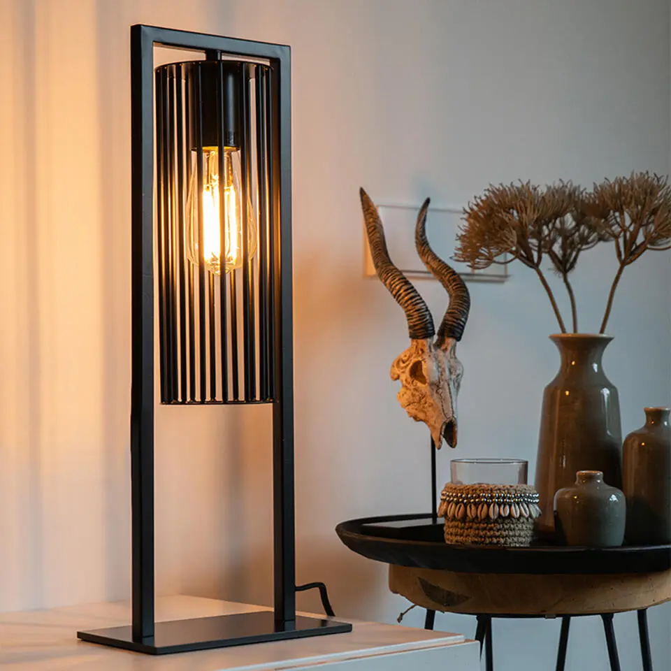 Qazqa solar lamp balenco wazo zwart e27