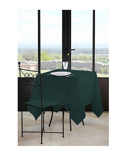 Nappe en polyester finition ourlet Nels