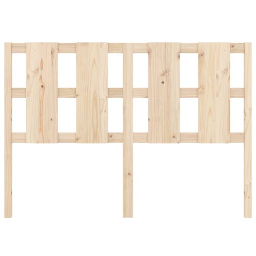 NNEVL Bed Headboard 140.5x4x100 cm Solid Wood Pine
