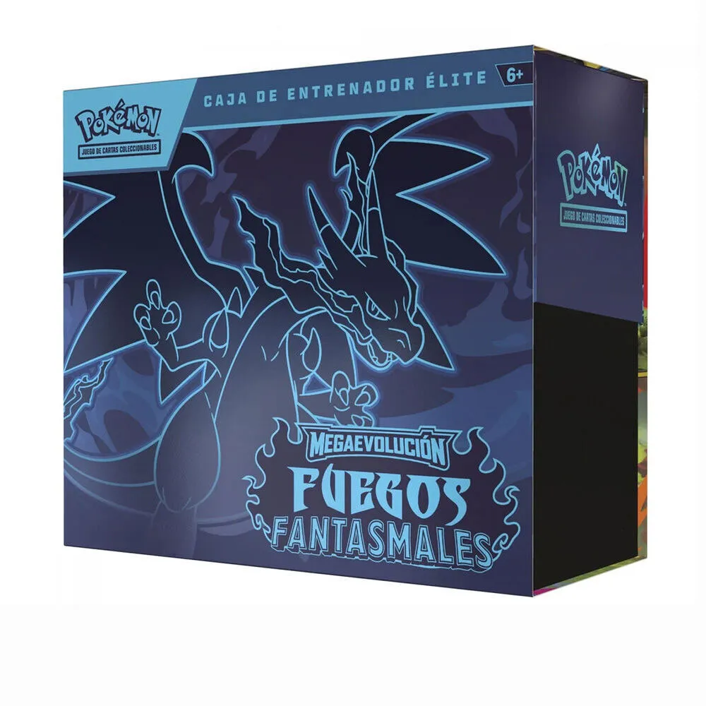 Pokemon Trading Card Game ETB Megaevolucion Fuegos Fantasmales spanish