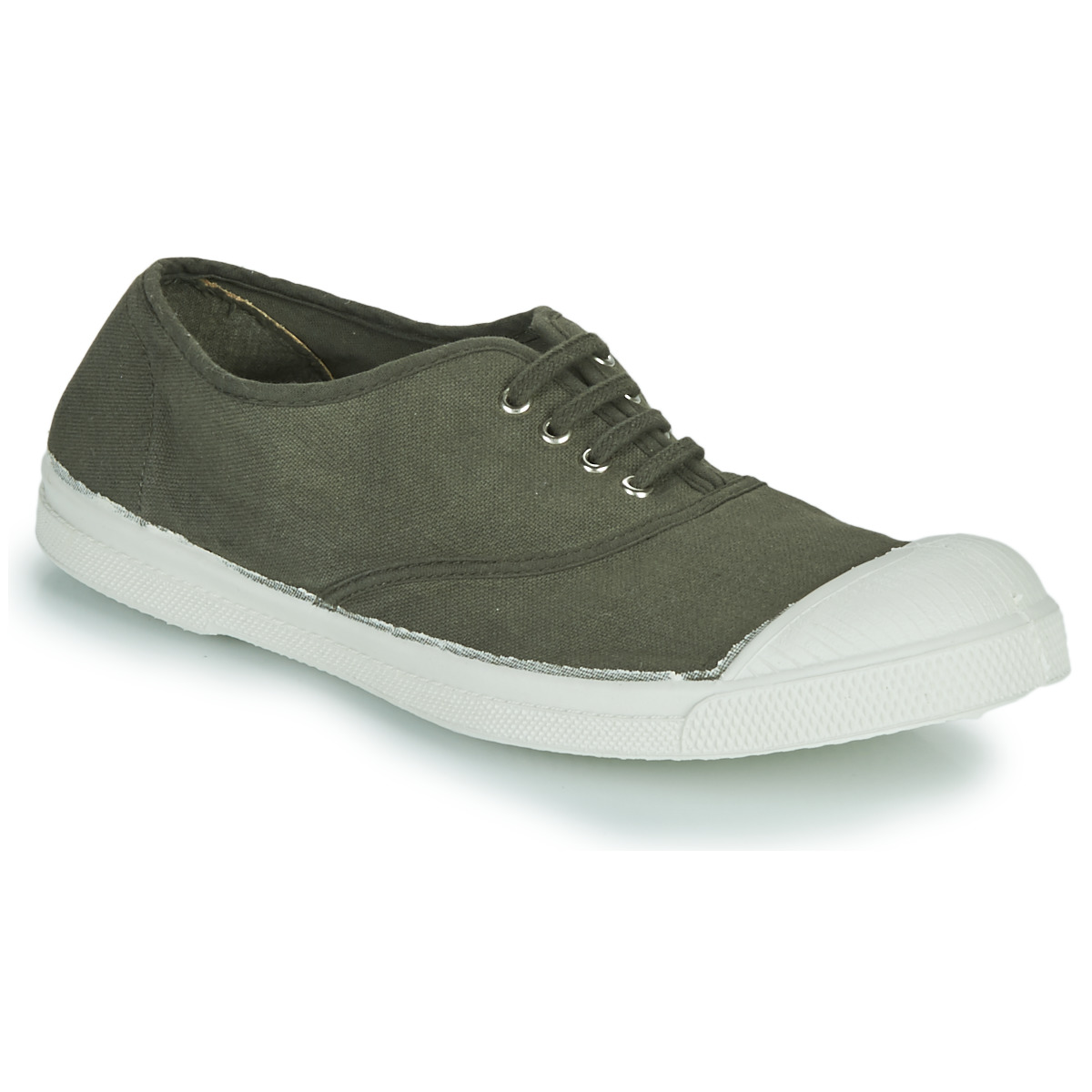 Bensimon - TENNIS LACET - Kaki
