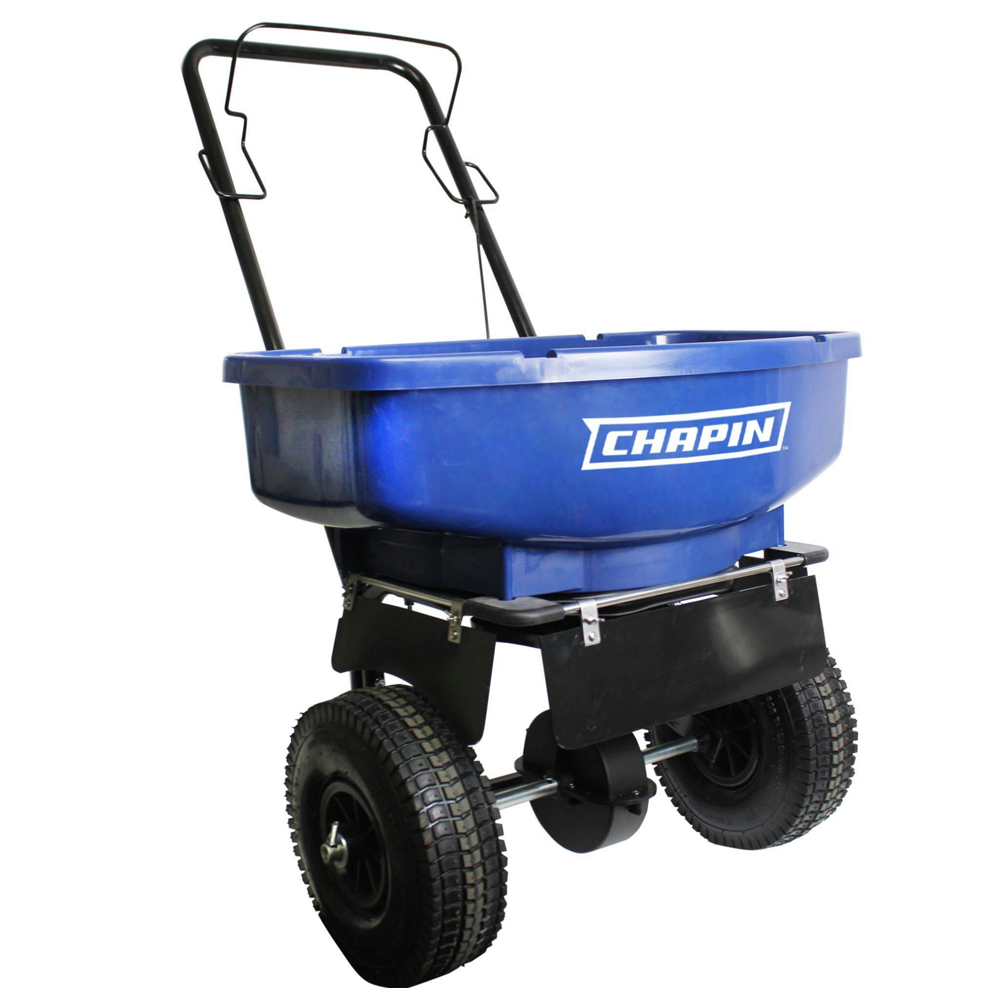 Chapin Residential Salt and Ice Melt Broadcast Spreader, 80-lb