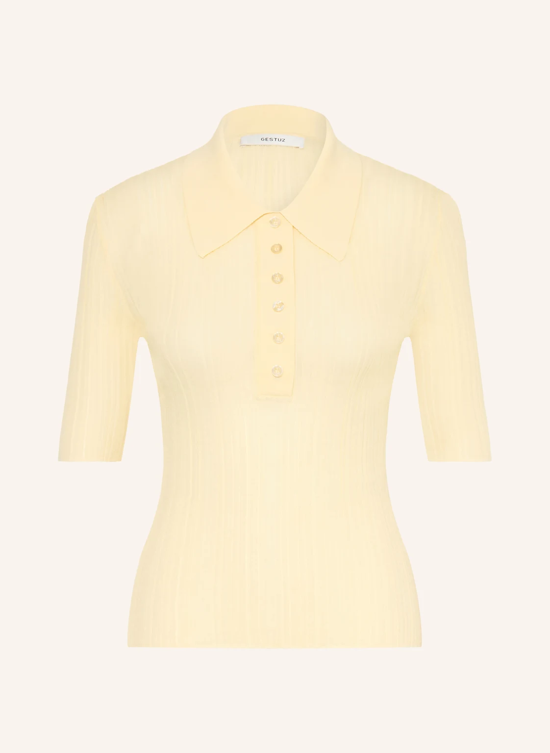 GESTUZ Strick-Poloshirt GZCLENE