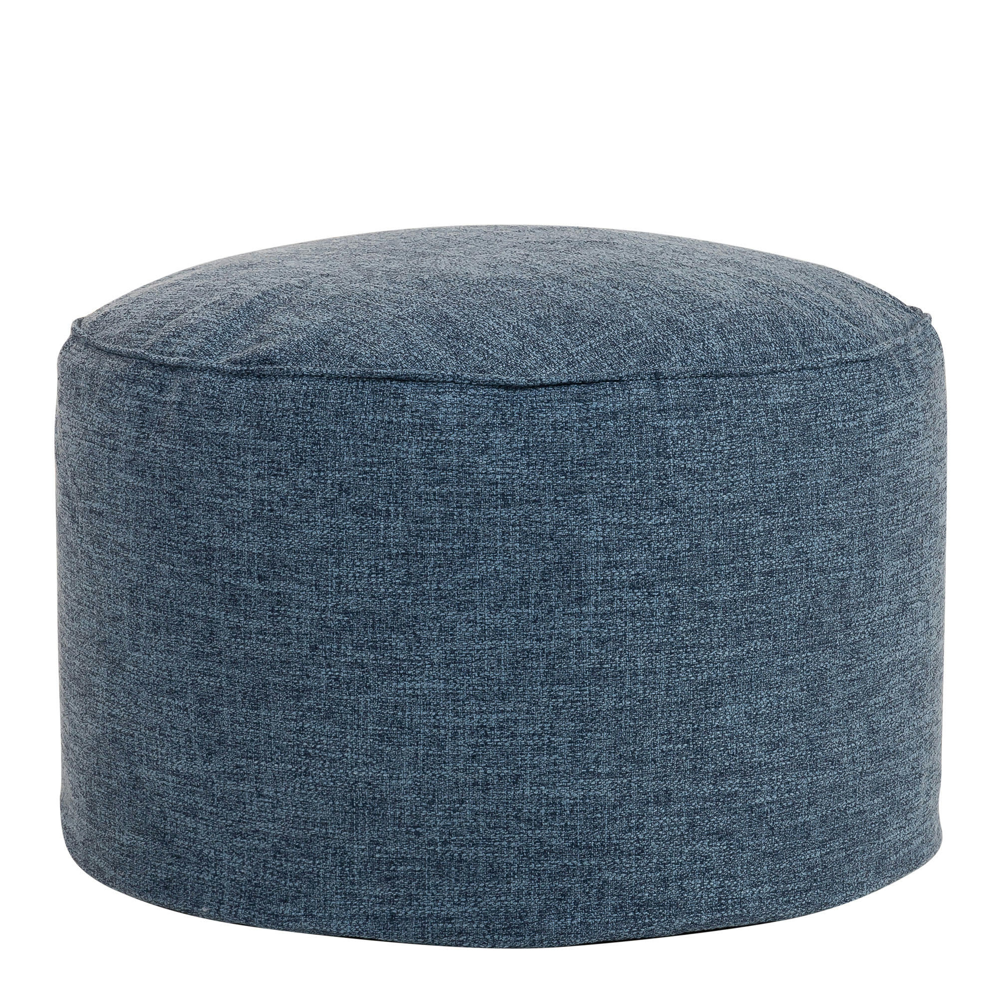 - Pouf bleu marine