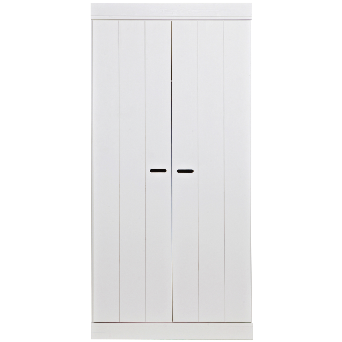 WOOOD kledingkast 2-deurs Connect - Grenen - Wit - 195x94x53