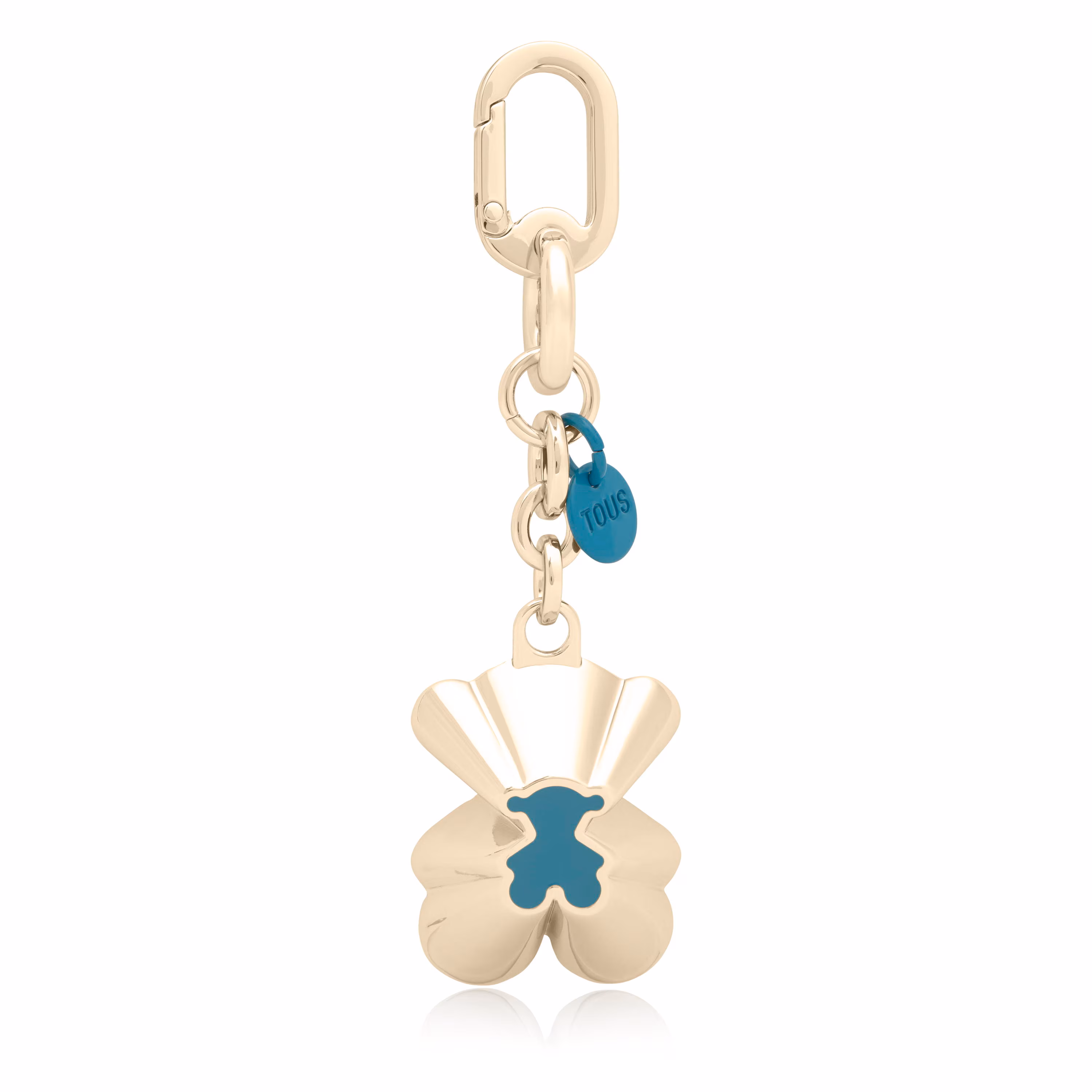 Llavero turquesa dorado TOUS trunk bear