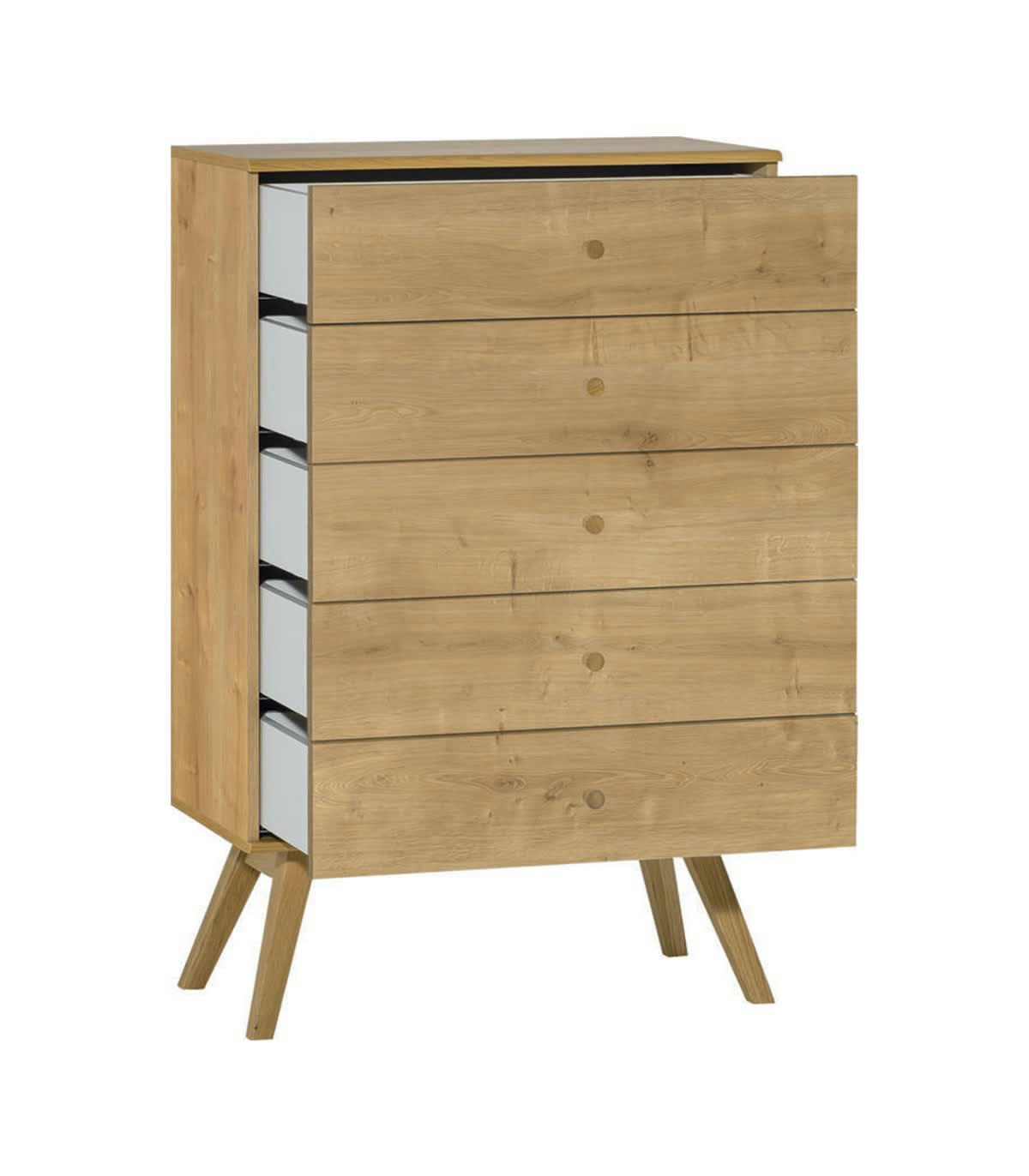 NATURE - Commode 5 tiroirs L75 cm