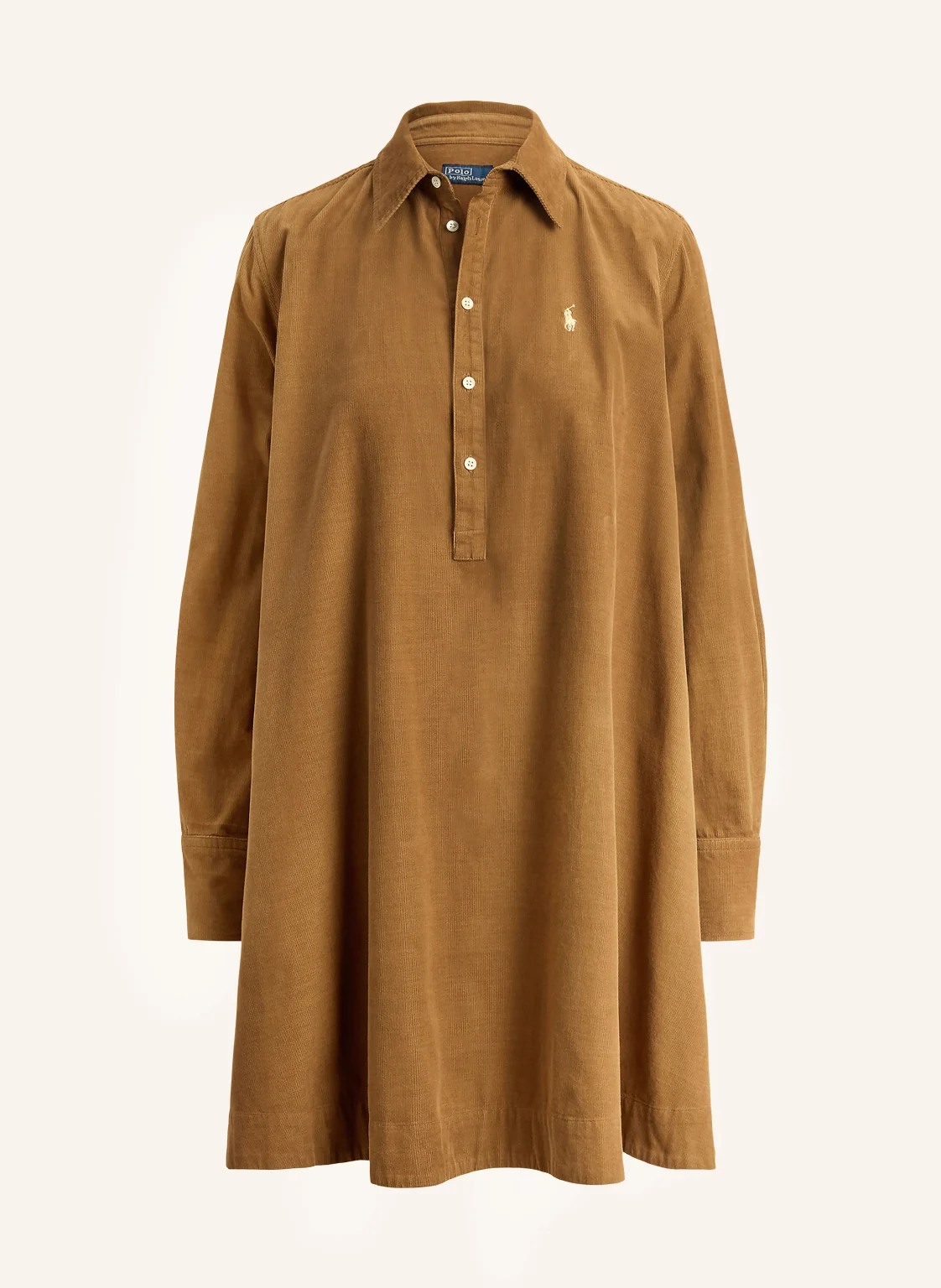 POLO RALPH LAUREN Hemdblusenkleid aus Cord