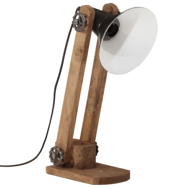 VidaXL lampa stołowa CzarnyŻelazo