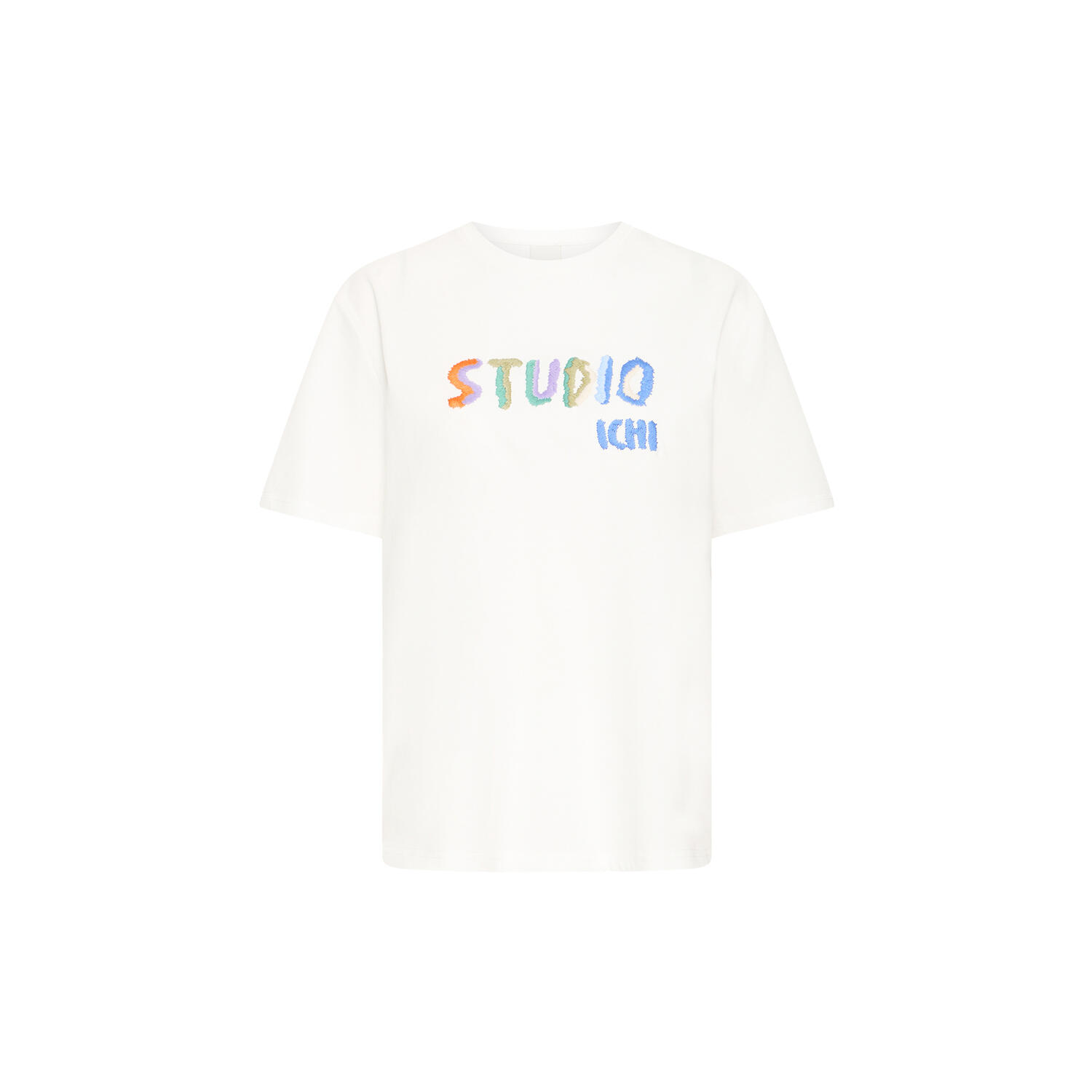 IH Rubby SS T-shirt, cloud dancer/multi