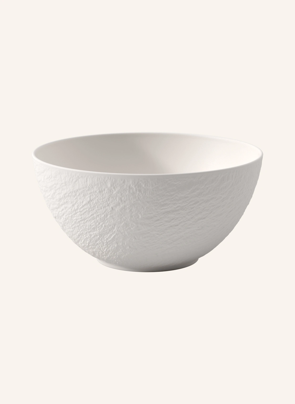 Villeroy & Boch Salat-/Servierschüssel MANUFACTURE ROCK BLANC