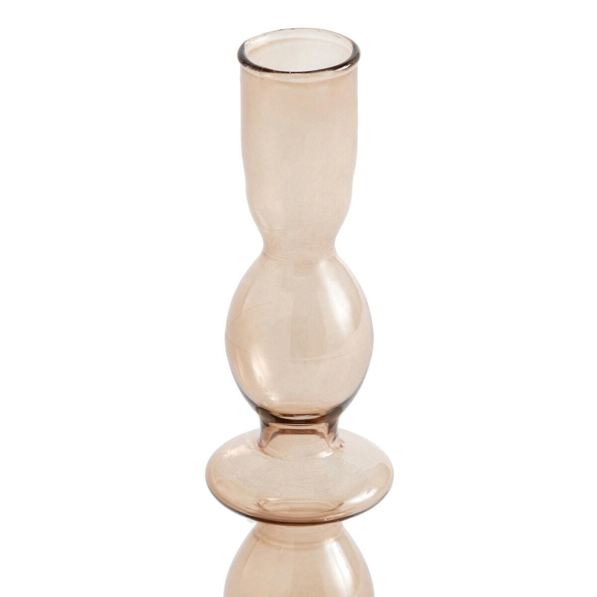 Bougeoir en verre H19 cm, Lolita