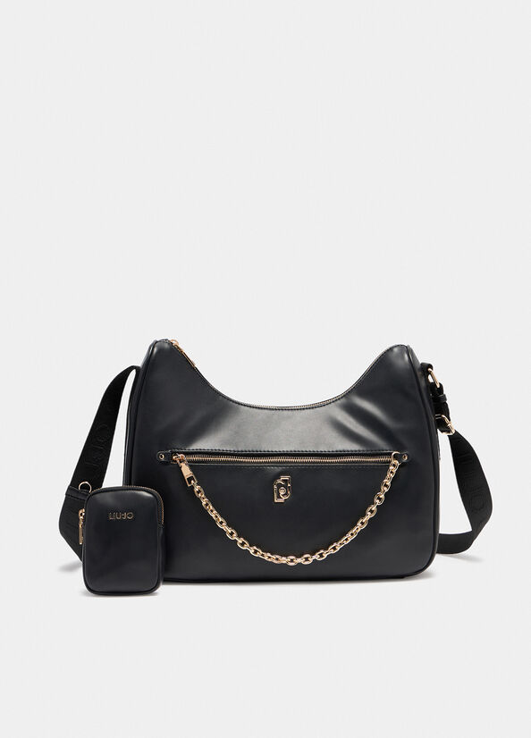 Borsa a spalla media con porta monete