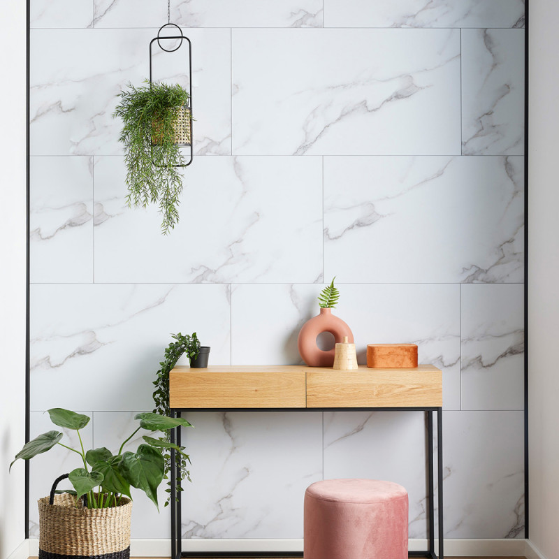 Dalle en PVC Tivoli 90 x 50 cm 5 pièces DUMAWALL