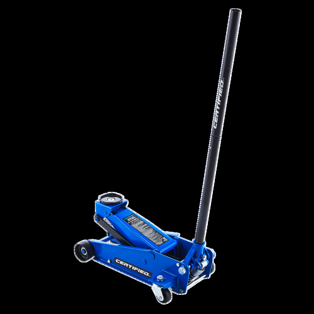Certified Standard-Duty Garage Jack, 3-Ton